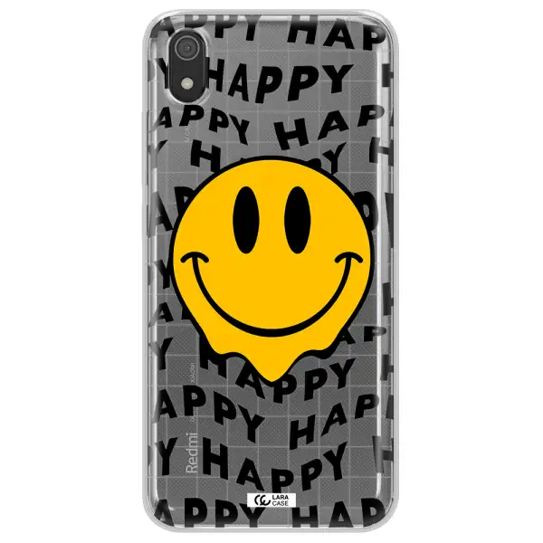 Happy Emoji Xiaomi Redmi 7A Clear TPU Case