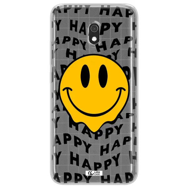 Happy Emoji Xiaomi Redmi 8A Clear TPU Case