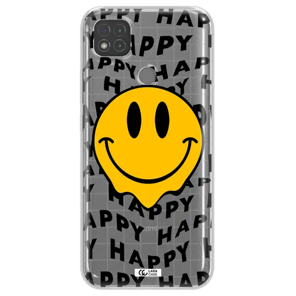Happy Emoji Xiaomi Redmi 9C Clear TPU Case
