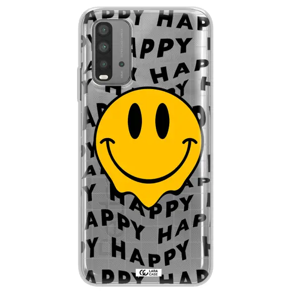 Happy Emoji Xiaomi Redmi 9T Clear TPU Case
