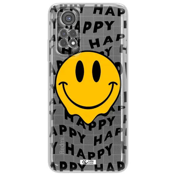 Happy Emoji Xiaomi Redmi Note 11S Clear Tpu Case