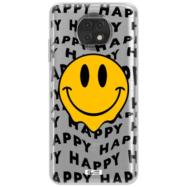 Happy Emoji Xiaomi Redmi Note 9T Clear Tpu Case