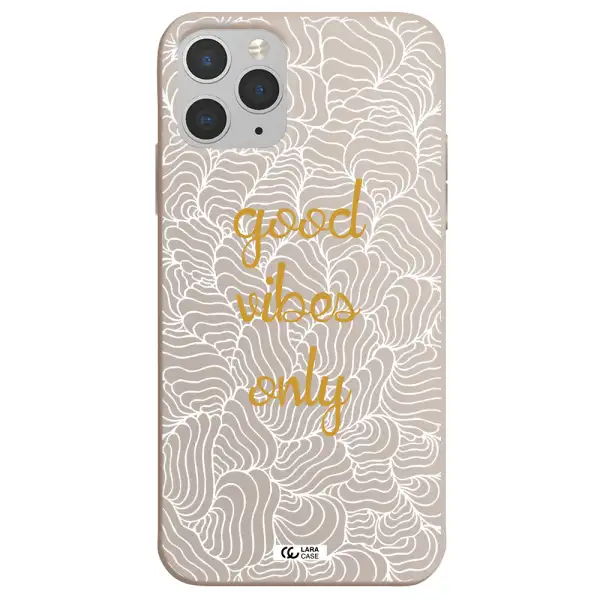 a white background with gold text Apple iPhone 11 pro max Silicone Stone Case
