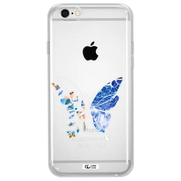 A White Background With Gold Text Apple Iphone 6 Plus Clear Tpu Case