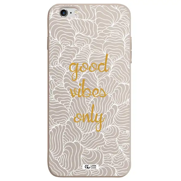 a white background with gold text Apple iPhone 6 s plus Silicone Stone Case