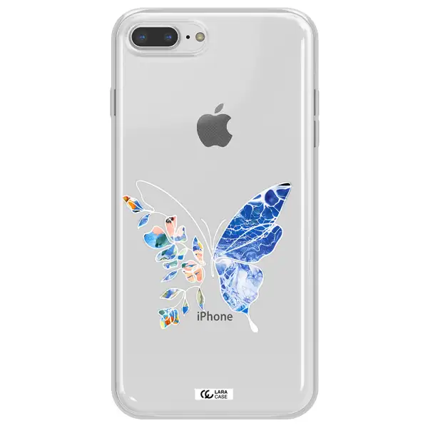 A White Background With Gold Text Apple Iphone 8 Plus Clear Tpu Case