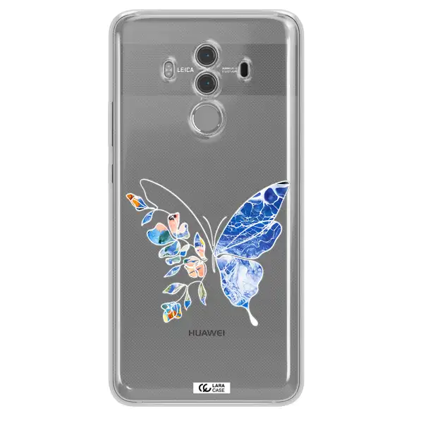 A White Background With Gold Text Huawei Mate 10 Pro Clear Tpu Case