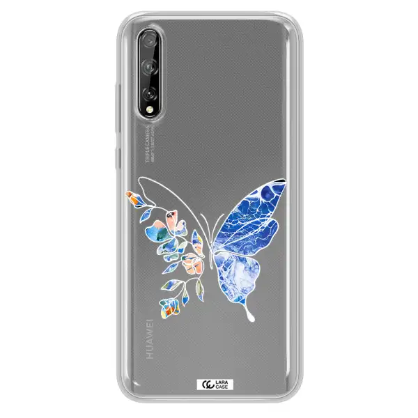 A White Background With Gold Text Huawei P Smart S Clear Tpu Case