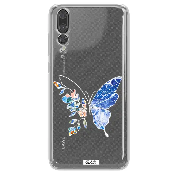 A White Background With Gold Text Huawei P20 Pro Clear Tpu Case