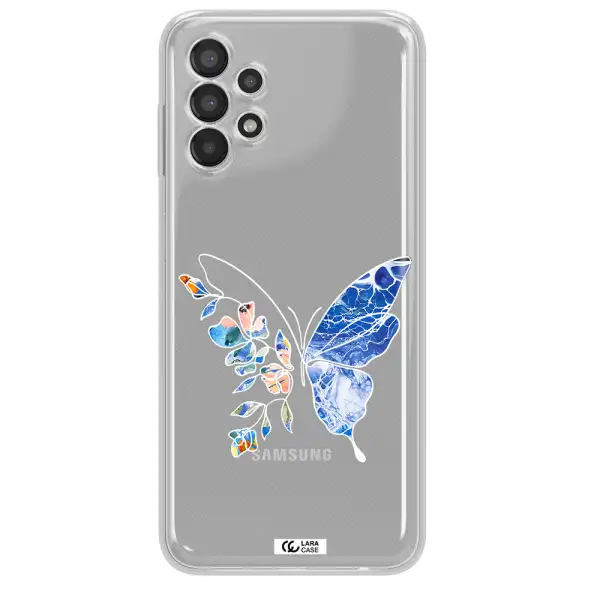A White Background With Gold Text Samsung A13 Clear Tpu Case