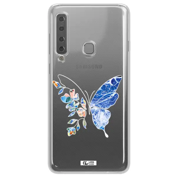 A White Background With Gold Text Samsung A9 2018 Clear Tpu Case