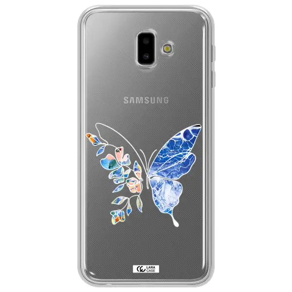 A White Background With Gold Text Samsung J6 Plus Clear Tpu Case