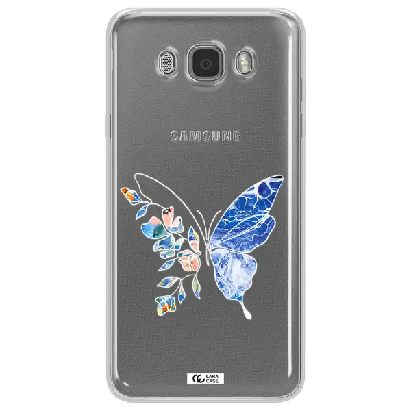 A White Background With Gold Text Samsung J7 2016 Clear Tpu Case