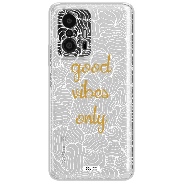 A White Background With Gold Text Xiaomi 11T Pro Clear Tpu Case