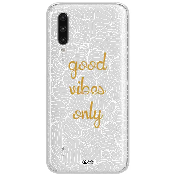 A White Background With Gold Text Xiaomi Mi 9 Lite Clear Tpu Case