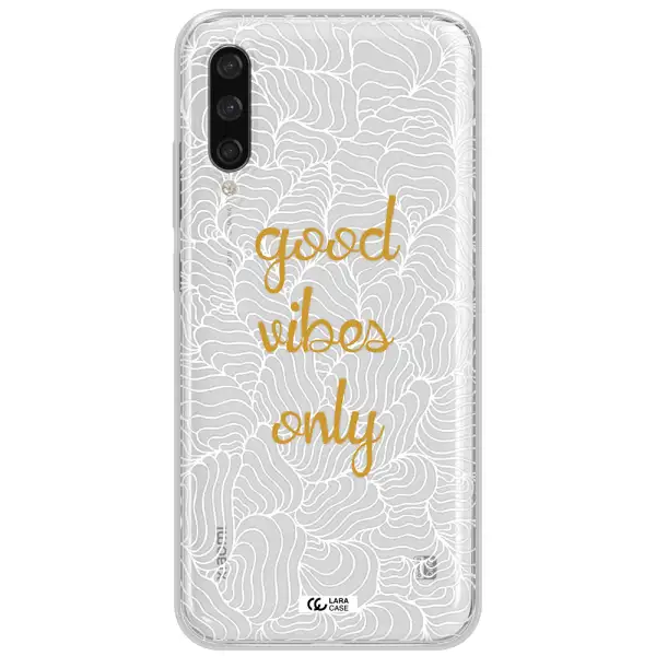 A White Background With Gold Text Xiaomi Mi A3 Clear Tpu Case