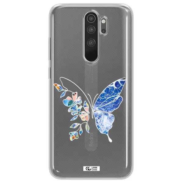 A White Background With Gold Text Xiaomi Note 8 Pro Clear Tpu Case