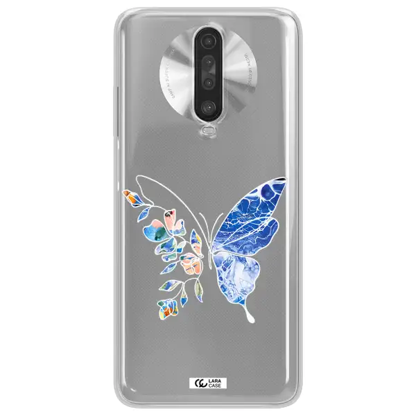 A White Background With Gold Text Xiaomi Redmi K30 Clear Tpu Case