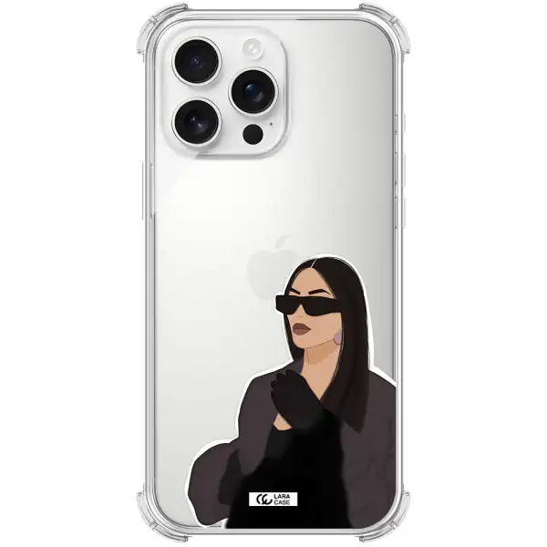 Minimalist Portrait Apple Iphone 16 Pro Max Clear Pc Case