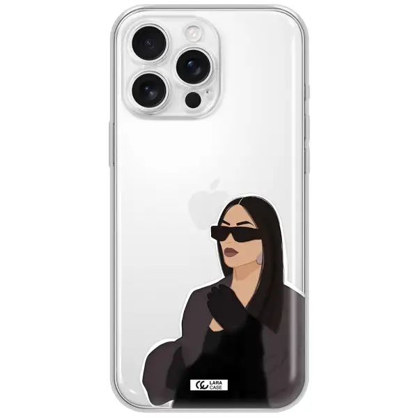 Minimalist Portrait Apple Iphone 16 Pro Max Clear Tpu Case