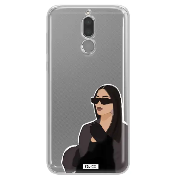 Minimalist Portrait Huawei Mate 10 Lite Clear TPU Case