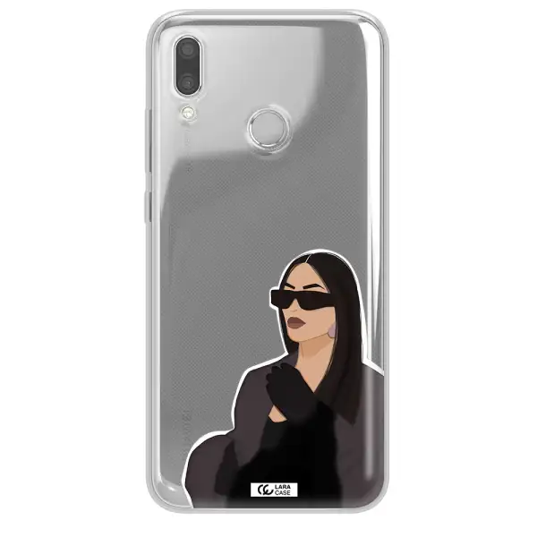 Minimalist Portrait Huawei P Smart 2019 Clear TPU Case