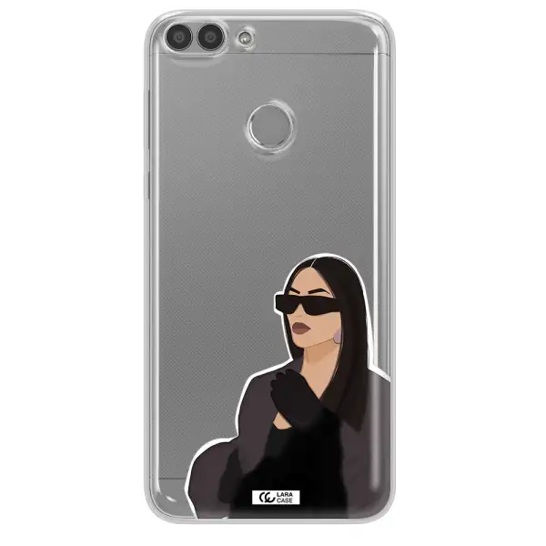 Minimalist Portrait Huawei P Smart Clear TPU Case