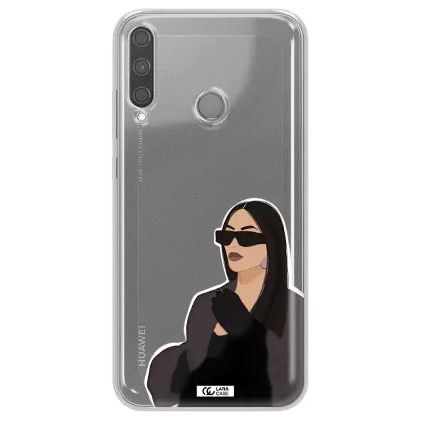 Minimalist Portrait Huawei P40 Lite E Clear TPU Case