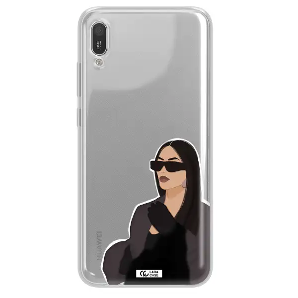 Minimalist Portrait Huawei Y6 Pro 2019 Clear TPU Case