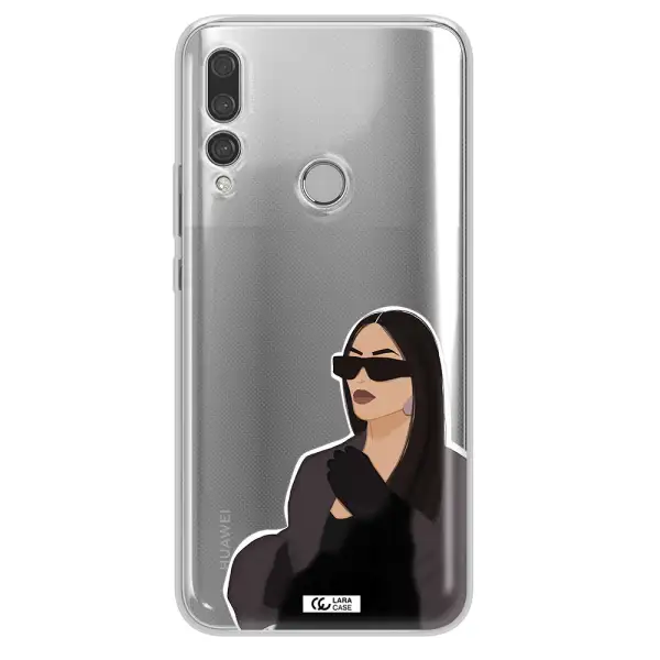 Minimalist Portrait Huawei Y9 Prime 2019 Clear TPU Case
