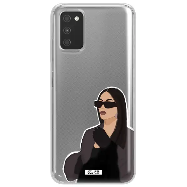 Minimalist Portrait Samsung A03S Clear TPU Case