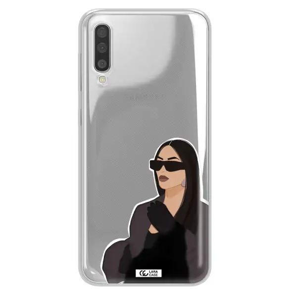 Minimalist Portrait Samsung A50S Clear Tpu Case