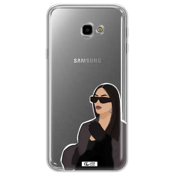 Minimalist Portrait Samsung J4 Plus Clear TPU Case
