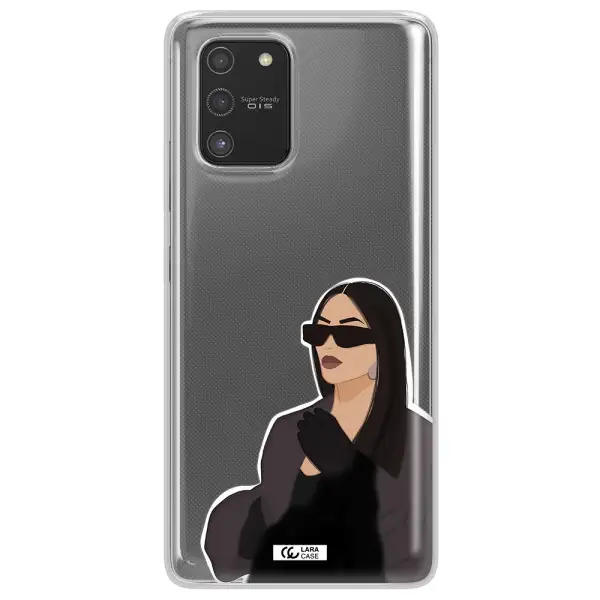 Minimalist Portrait Samsung S10 Lite Clear TPU Case