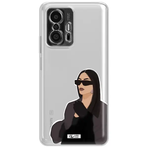 Minimalist Portrait Xiaomi 11T Pro Clear Tpu Case
