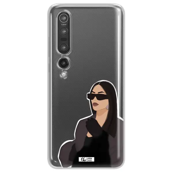 Minimalist Portrait Xiaomi Mi 10 Pro Clear TPU Case