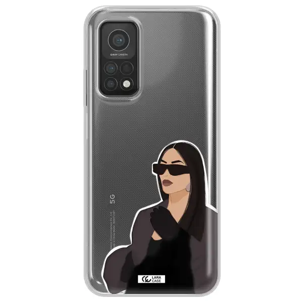 Minimalist Portrait Xiaomi Mi 10T Clear TPU Case