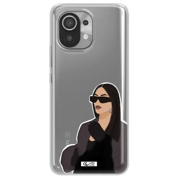 Minimalist Portrait Xiaomi Mi 11 Clear TPU Case