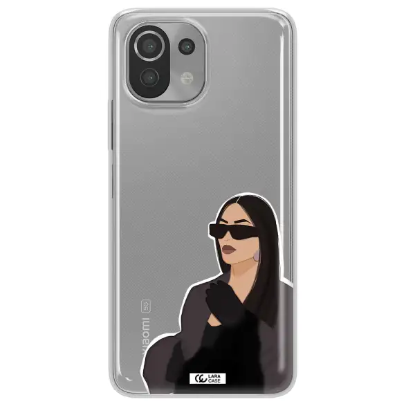 Minimalist Portrait Xiaomi Mi 11 Lite Clear TPU Case