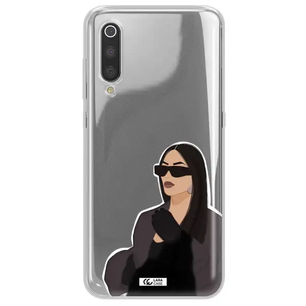 Minimalist Portrait Xiaomi Mi 9 Clear TPU Case