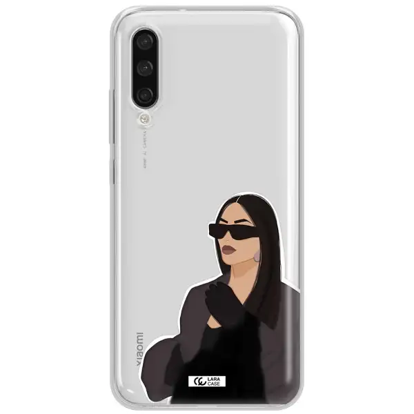 Minimalist Portrait Xiaomi Mi A3 Clear Tpu Case