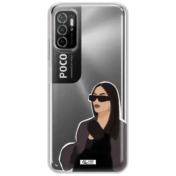 Minimalist Portrait Xiaomi Poco M4 Pro 5G Clear Tpu Case