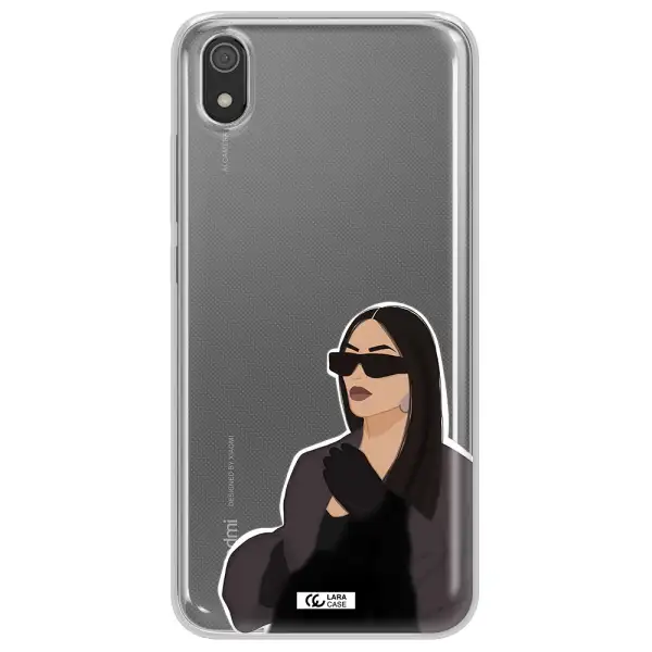 Minimalist Portrait Xiaomi Redmi 7A Clear TPU Case