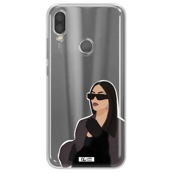 Minimalist Portrait Xiaomi Redmi Note 7 Clear TPU Case