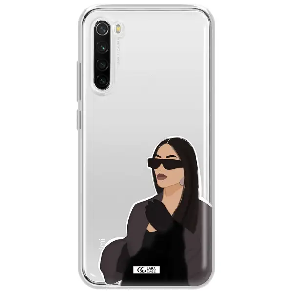Minimalist Portrait Xiaomi Redmi Note 8T Clear Tpu Case