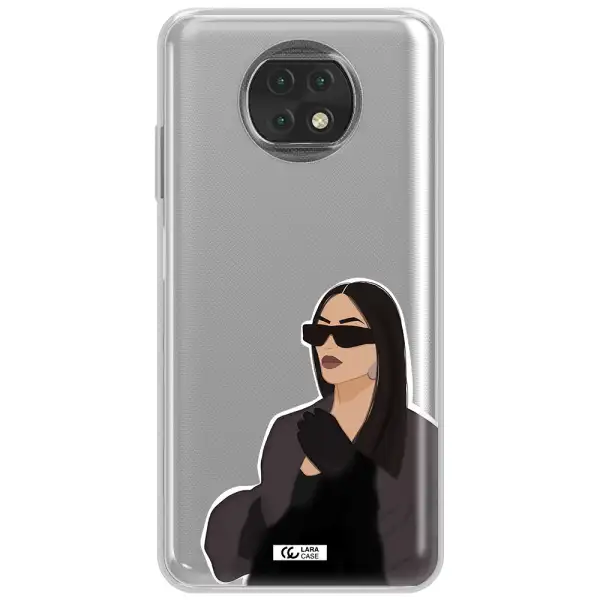 Minimalist Portrait Xiaomi Redmi Note 9T Clear Tpu Case