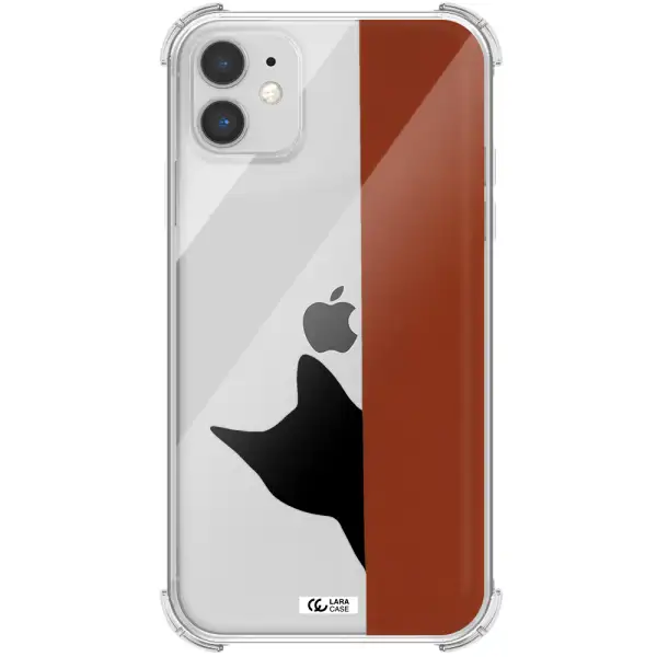 Black Cat Apple iPhone 11 Clear PC Case