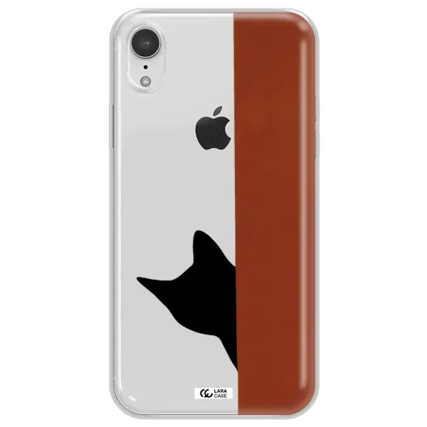 Black Cat Apple iPhone XR Clear TPU Case