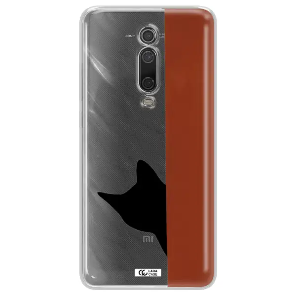 Black Cat Xiaomi Redmi K20 Clear Tpu Case