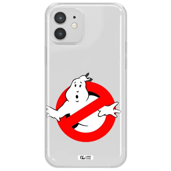 Entry Of Ghosts Is Prohibited Apple iPhone 12 Clear TPU Case